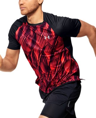 red under armour golf shirt