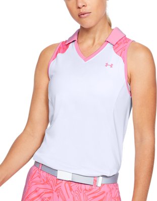 plus size womens sleeveless golf shirts