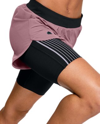 under armour 2 in 1 shorts ladies