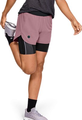 under armour women's 2 in 1 shorts