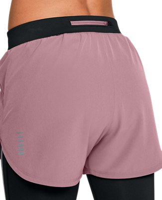 under armour shorts pink