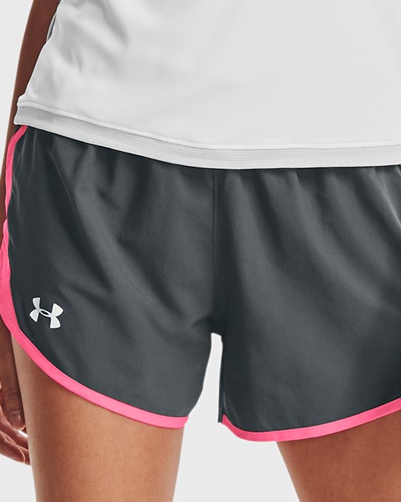 Women's UA Fly-By 2.0 Shorts in Gray image number 2