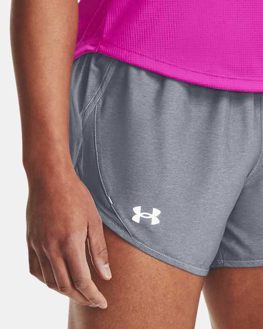 Under Armour Women's UA Play Up 2.0 Shorts ( Black Purple or Blue Grey )  1292231