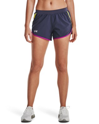 under armour fly by shorts black