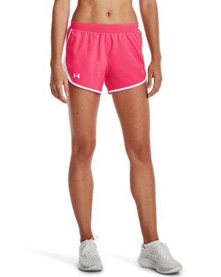 Under Armour Women'S Ua Fly-By 2.0 Shorts — 683-PINK