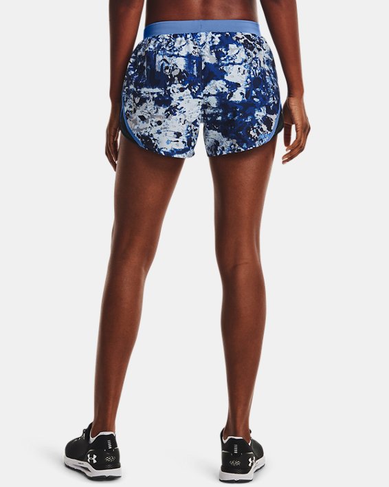 Under Armour Women's UA Fly-By 2.0 Printed Shorts. 2