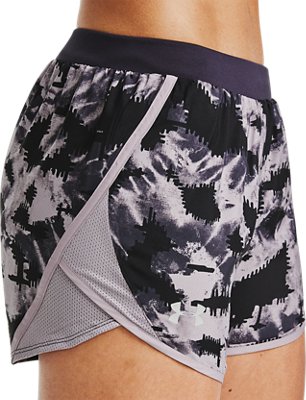 under armour fly by printed shorts