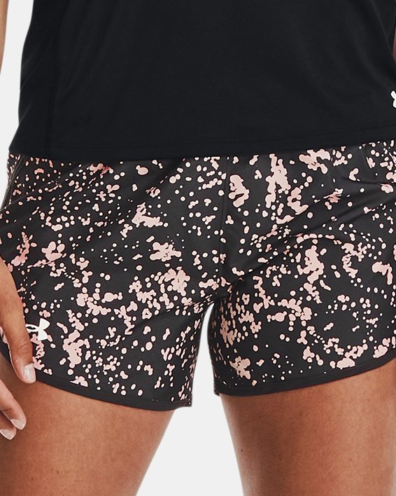 Under Armour Women's UA Fly-By 2.0 Printed Shorts. 3