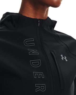 여성 UA 퀄리파이어 아웃런 더 스톰 재킷 image number 3
