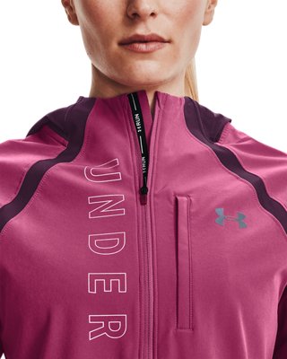 women's ua qualifier outrun the storm jacket