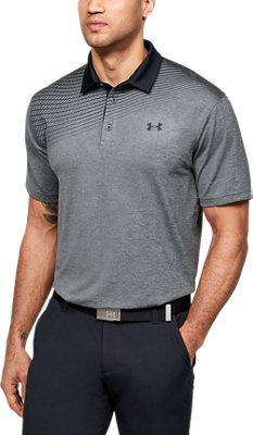 under armour grey polo shirt