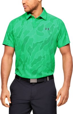 green under armour golf shirt