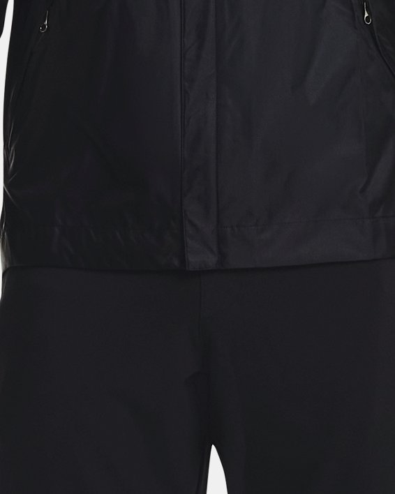 Men's UA Stormproof Cloudstrike Shell Jacket, Black, pdpMainDesktop image number 2