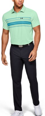 under armour vanish chest stripe polo