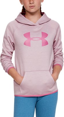 girls under armour hooded sweatshirt