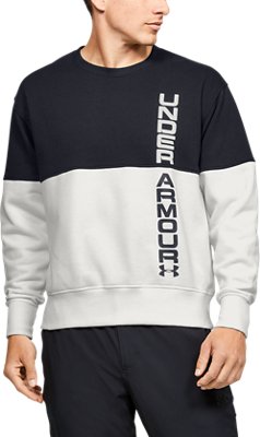 under armour fleece crew sweatshirt