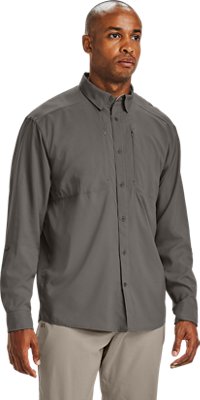 under armour heat gear button down shirt