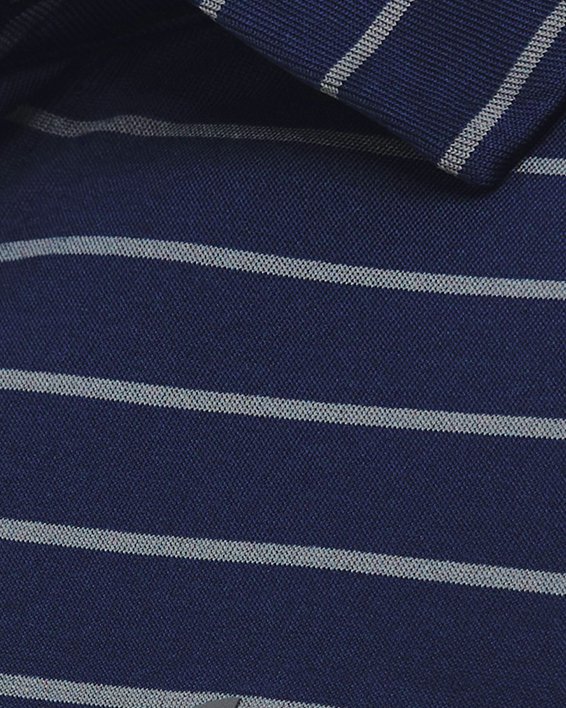 男士UA Playoff Core Stripe Polo衫 image number 3