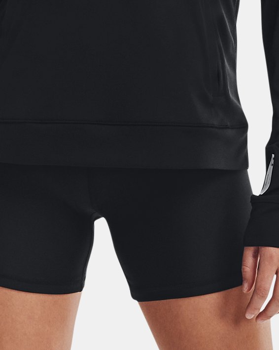 Women's UA Team Shorty 4" Shorts in Black image number 2