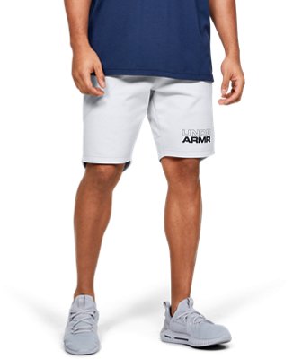 under armour mens fleece shorts