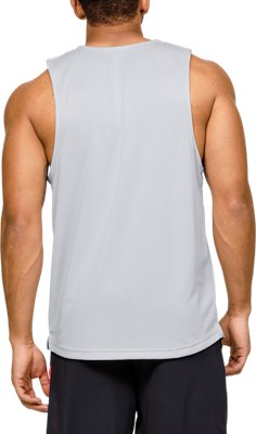 Playera sin Mangas UA Baseline Reversible para Hombre, Gray, pdpMainDesktop image number 2