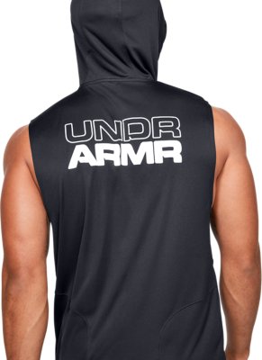under armour men's sleeveless hoodie
