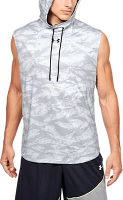 under armour men's sleeveless hoodie