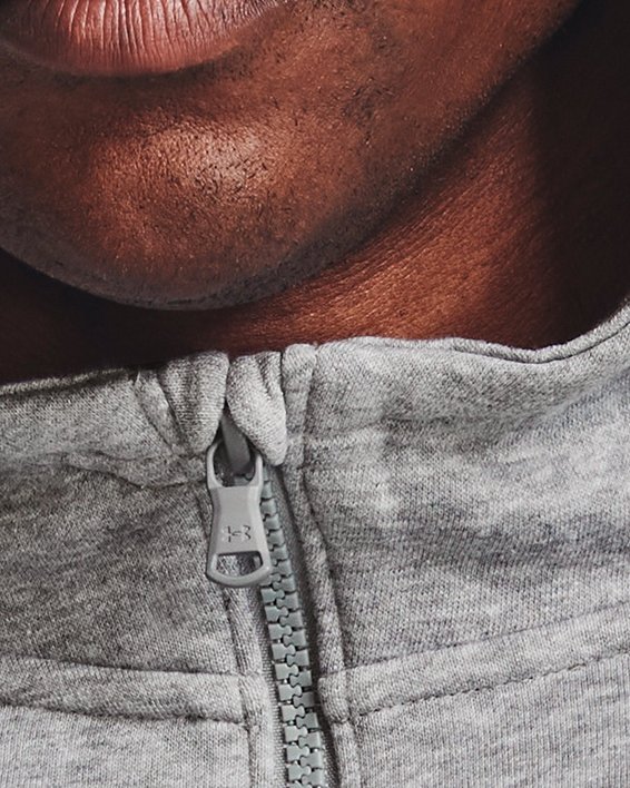 Men's UA Hustle Fleece Full Zip Hoodie | Under Armour