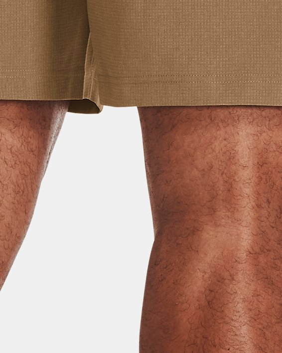 Under Armour Men's Motivator Vented Coach's Shorts - Camel - M
