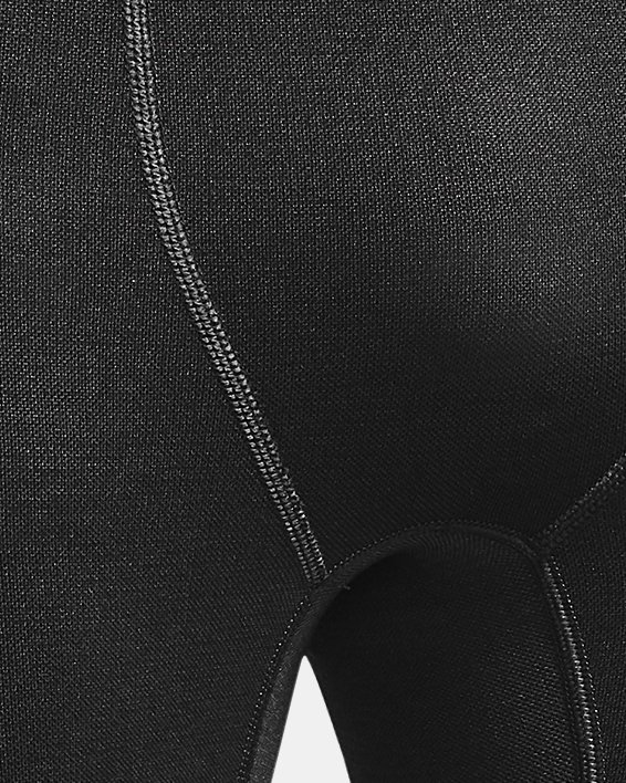 Herren UA RUSH™ Seamless Lange Shorts, Black, pdpMainDesktop image number 1