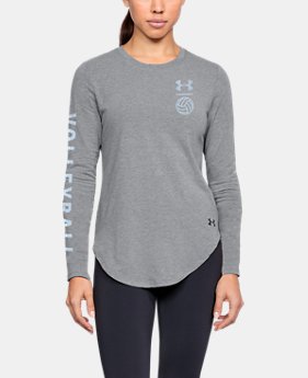 New Arrival Women's UA Volleyball LC Long Sleeve Shirt 1 Color Available $40