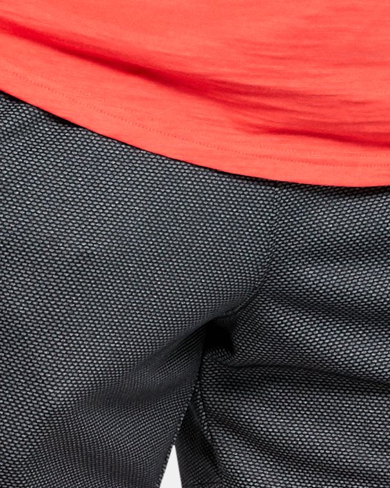 กางเกงเทรนนิ่งขาสั้น UA Knit Performance สำหรับผู้ชาย in Black image number 0