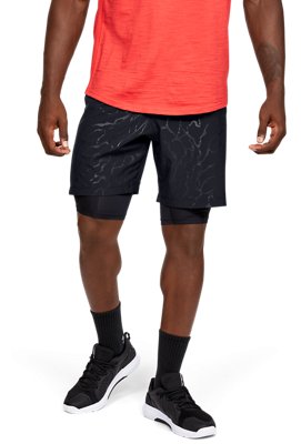 under armour graphic woven shorts