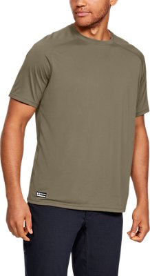 brown under armour shirt