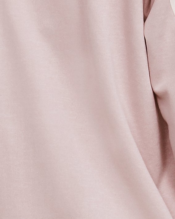 Sudadera con cremallera completa UA RUSH™ Knit para mujer, Pink, pdpMainDesktop image number 1