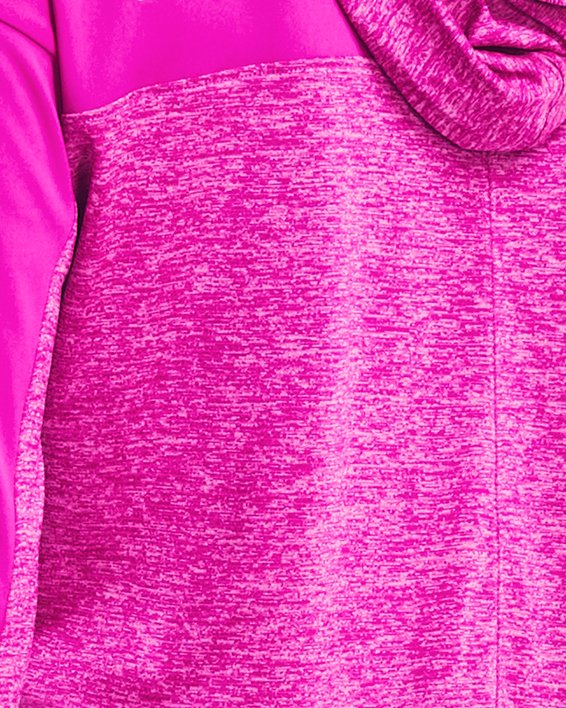Sweat à capuche UA Tech™ Twist Graphic pour femme, Pink, pdpMainDesktop image number 1
