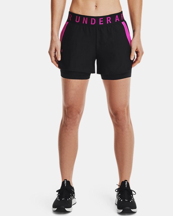 Under Armour Women's UA Play Up 2-in-1 Shorts. 2