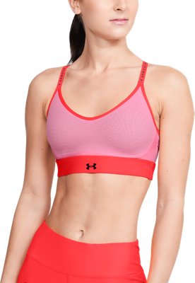 under armour red sports bra