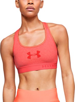 under armour red sports bra