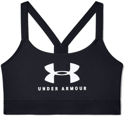 under armour mid impact bra womens