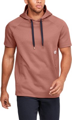 mens short sleeve fleece sweatshirts