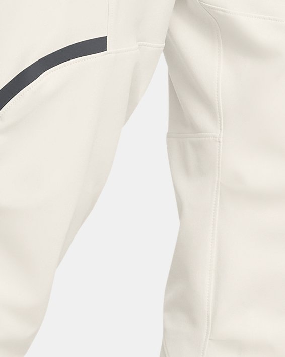 Men's UA Unstoppable Cargo Pants, White, pdpMainDesktop image number 0