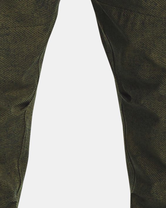 Men's UA Unstoppable Cargo Pants in Green image number 0
