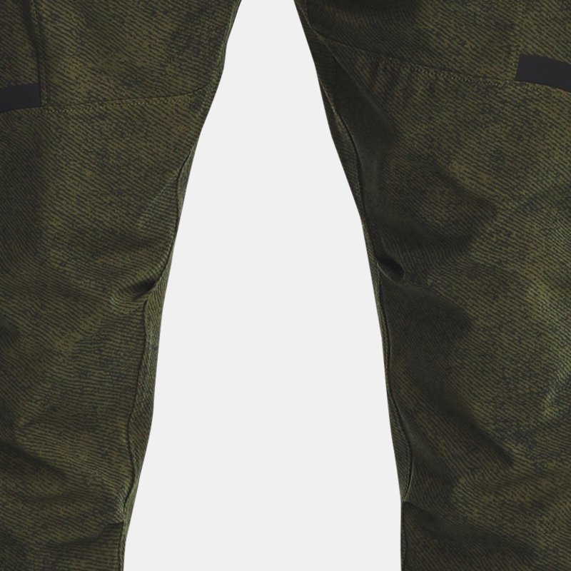 Men's Under Armour Unstoppable Cargo Pants Marine OD Green / Black M