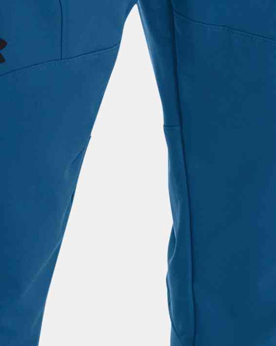 Men's Athletic & Lifestyle Pants - Fitted Fit in Blue for Training