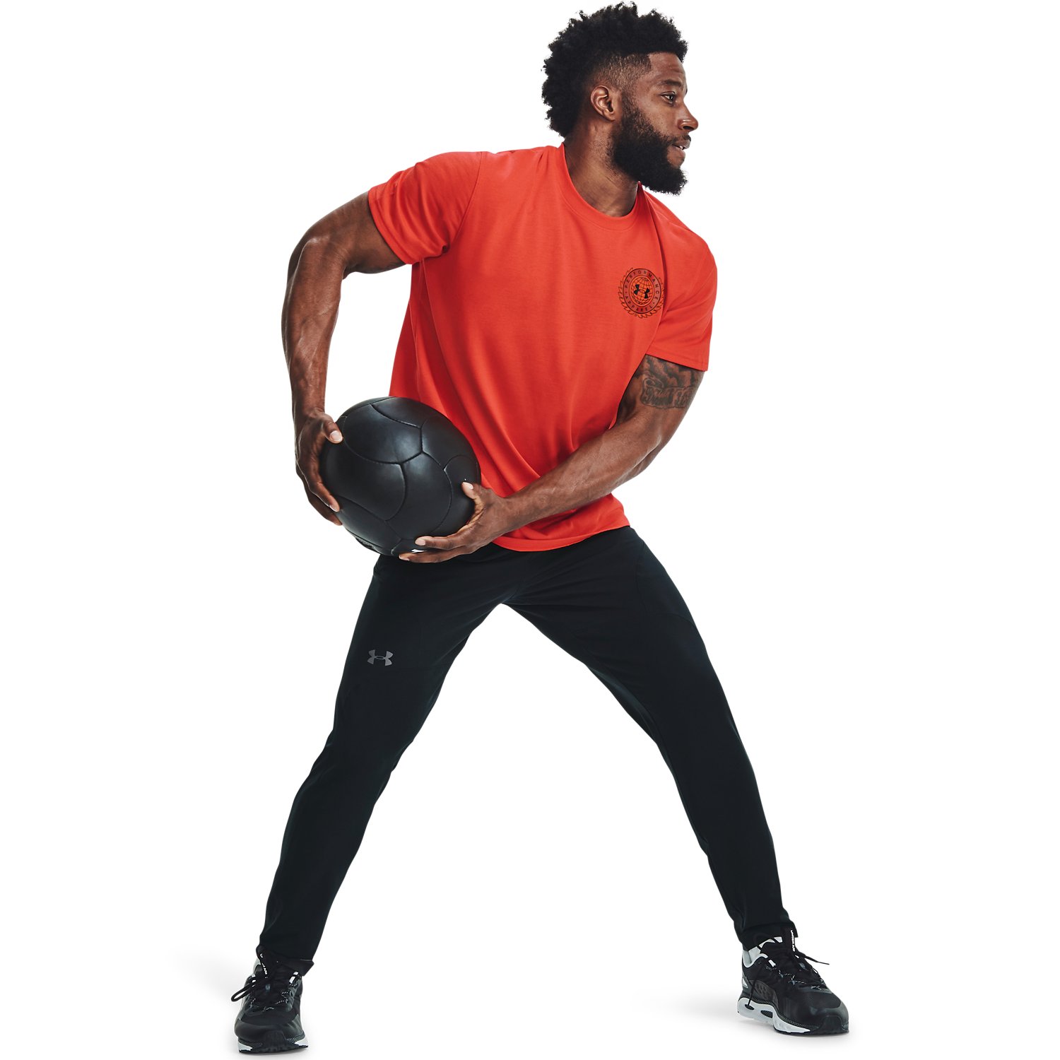 Under Armour UNSTOPPABLE TAPERED - Pantalón de chándal hombre gris