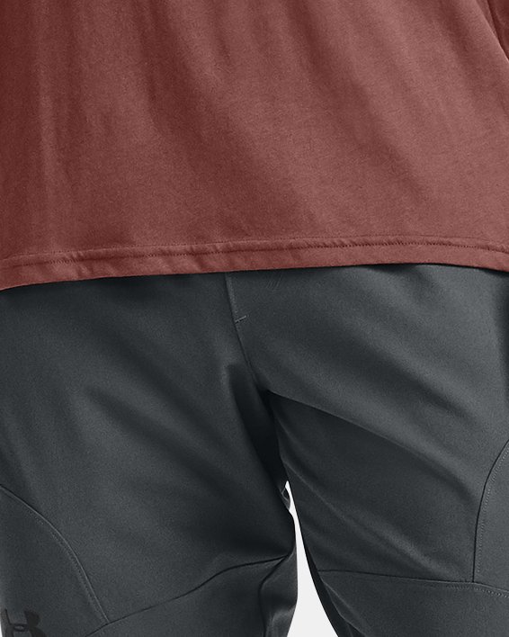 Men's UA Unstoppable Tapered Pants, Gray, pdpMainDesktop image number 0