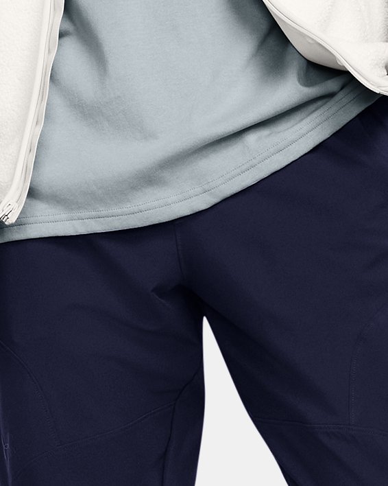 Men's UA Unstoppable Tapered Pants, Blue, pdpMainDesktop image number 2