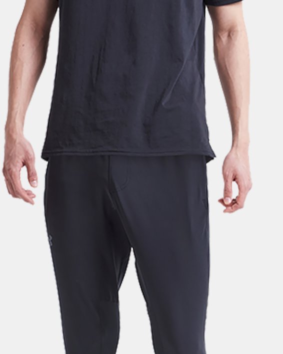 Men's UA Hybrid Pants, Black, pdpMainDesktop image number 2