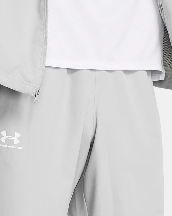 Under Armour Mens Woven Vital Workout Pants, Pitch Gray